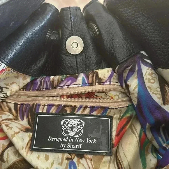 Original by Sharif 1827 Gray Snakeskin Shoulder Bag - Picture 4 of 7